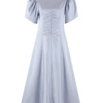 Delphina Ruching Dress - Zandra Stone