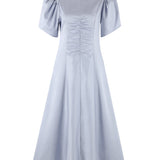 Delphina Ruching Dress - Zandra Stone