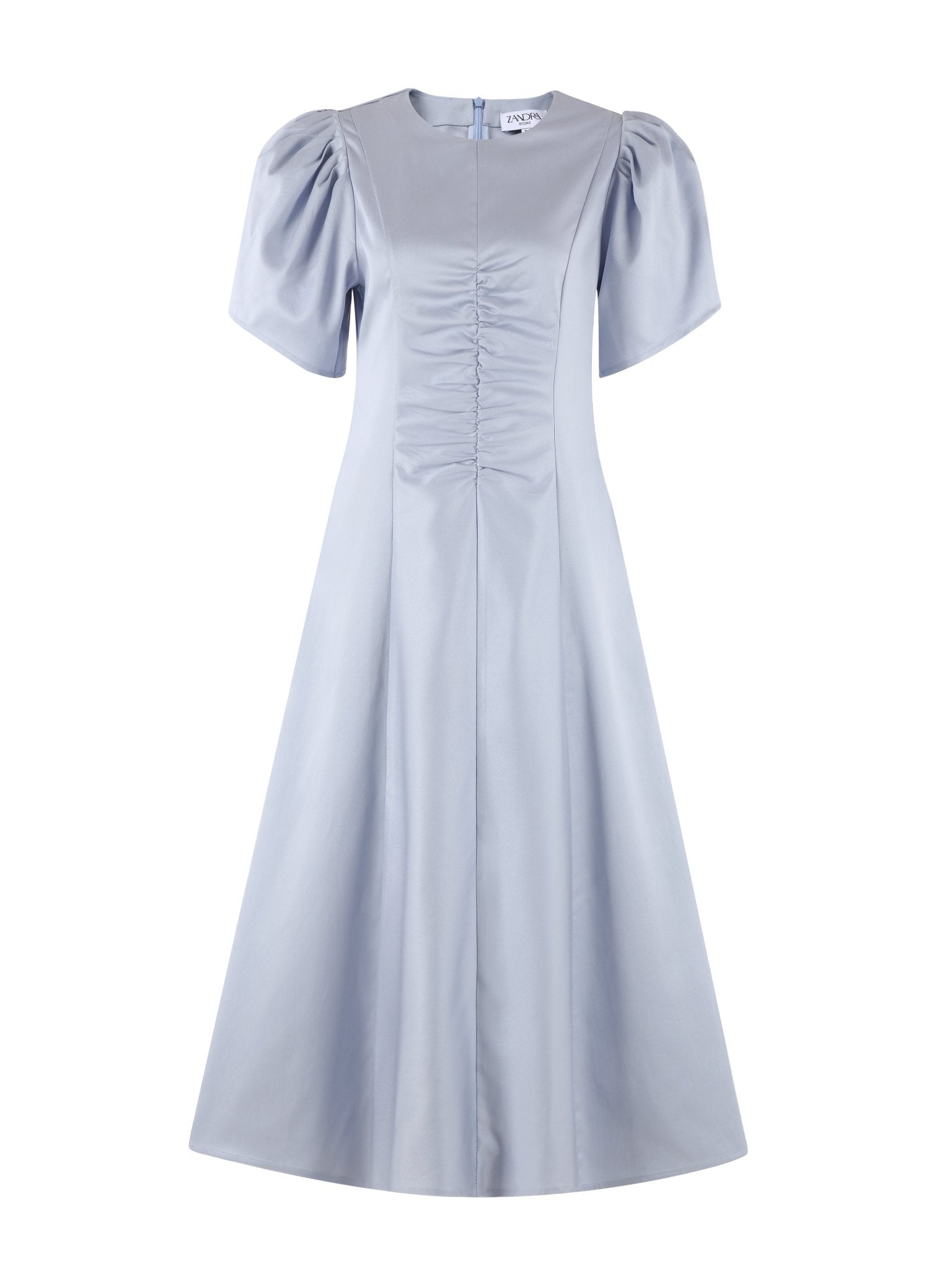 Delphina Ruching Dress - Zandra Stone