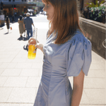 Delphina Ruching Dress - Zandra Stone