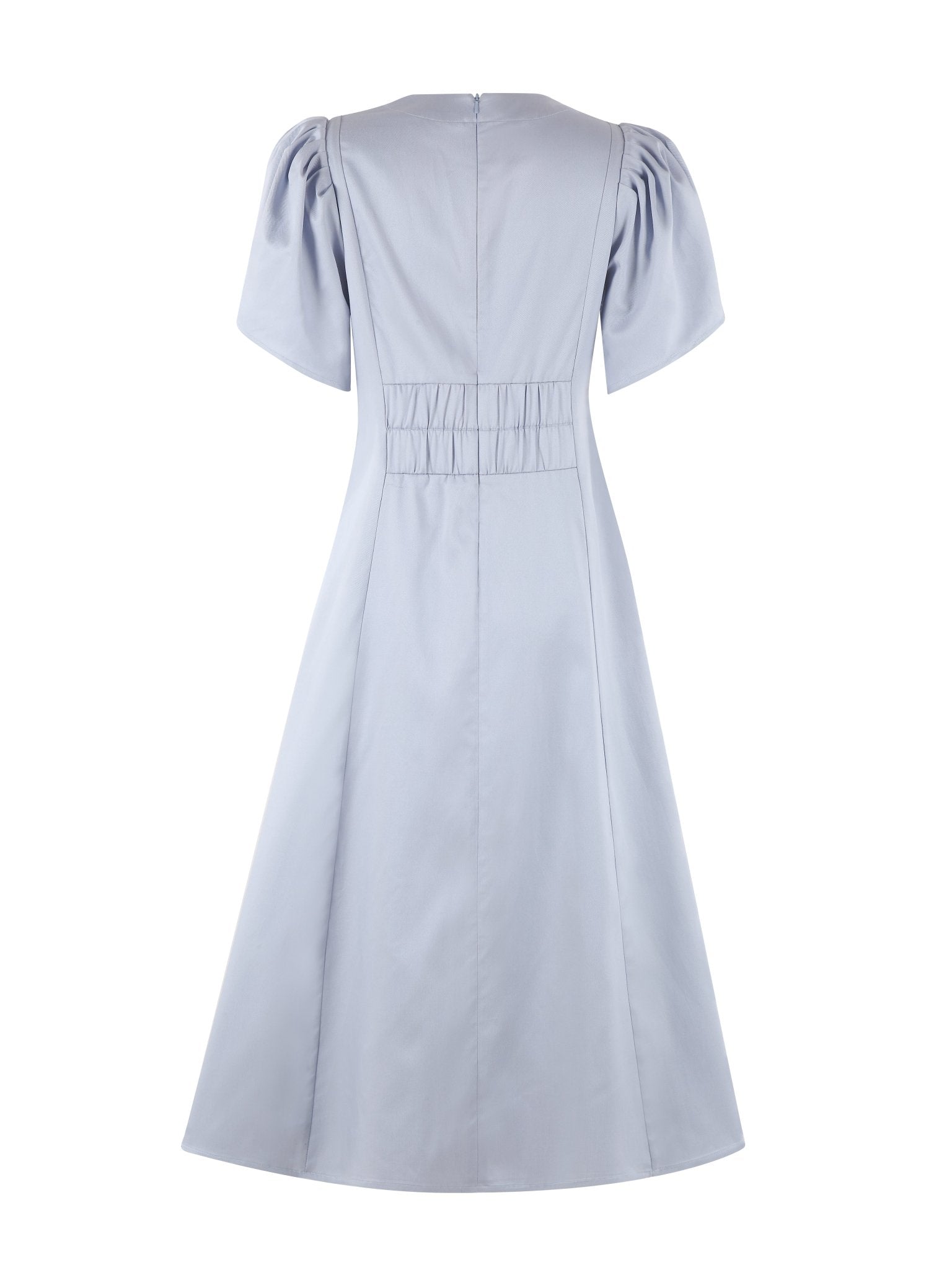 Delphina Ruching Dress - Zandra Stone