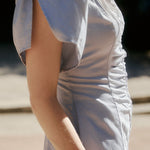 Delphina Ruching Dress - Zandra Stone