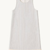 Etta Fringe Shift Dress - Stripe - Zandra Stone