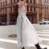 Fringe Scarf - Pink - Zandra Stone