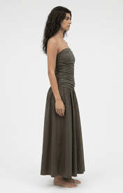 Gigi Detachable Strap Dress - Zandra Stone