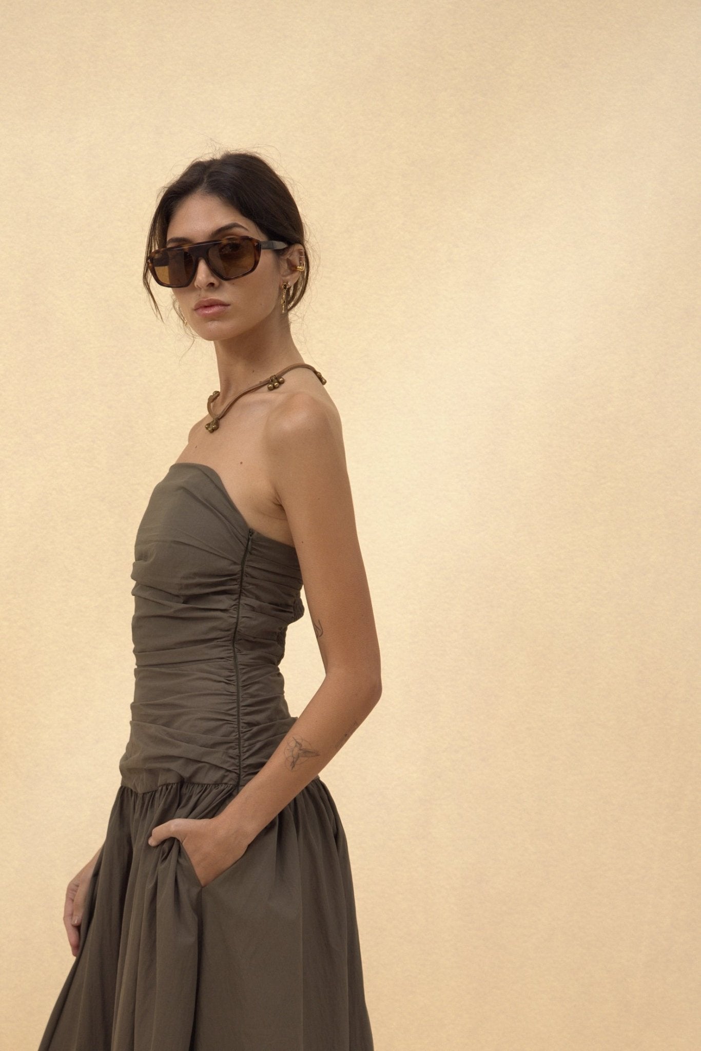 Gigi Strapless Dress - Zandra Stone