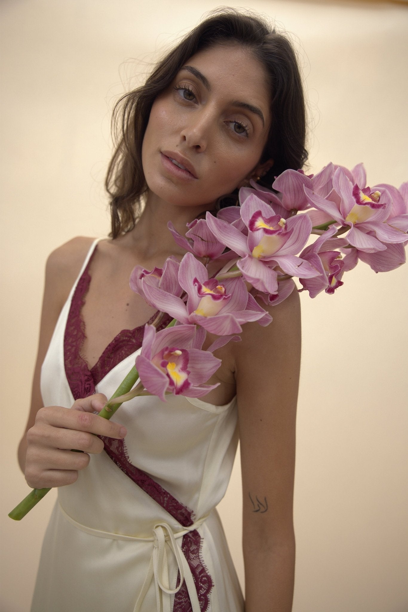 Grace Lace Wrap Dress - Zandra Stone