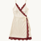 Grace Lace Wrap Dress - Zandra Stone