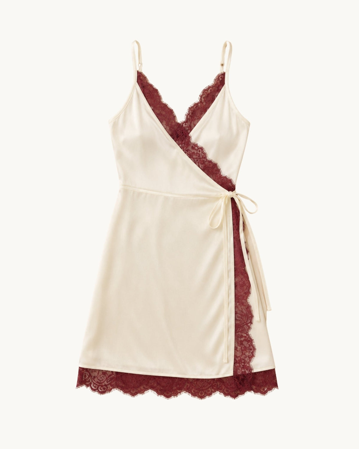 Grace Lace Wrap Dress - Zandra Stone