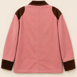Gretel Barn Jacket – Pink/Brown - Zandra Stone