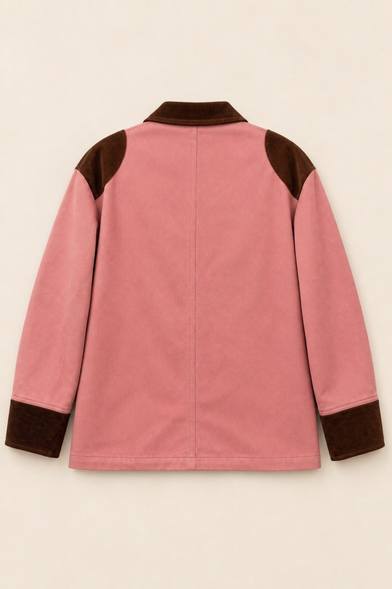 Gretel Barn Jacket – Pink/Brown - Zandra Stone