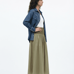 Gusta Western Long Sleeve Button Down Shirt - Zandra Stone