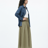 Gusta Western Long Sleeve Button Down Shirt - Zandra Stone