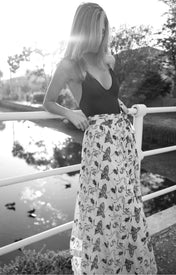 Haze Wrap Skirt - Zandra Stone