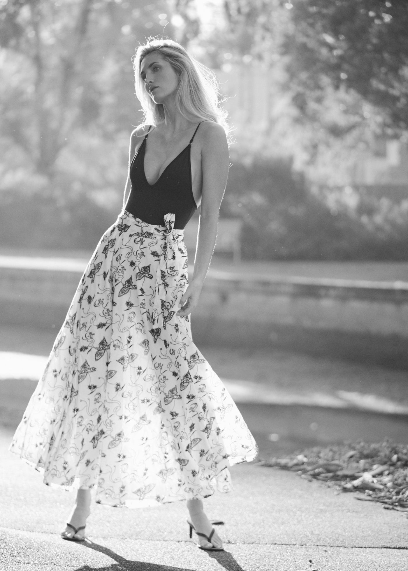 Haze Wrap Skirt - Zandra Stone