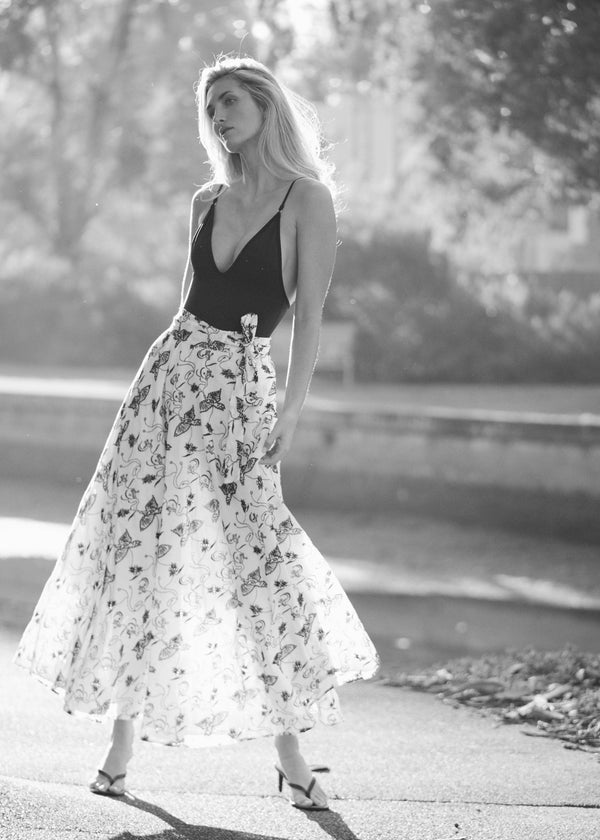 Haze Wrap Skirt - Zandra Stone