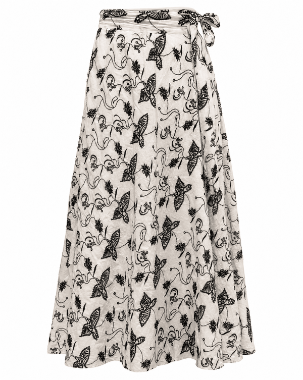 Haze Wrap Skirt - Zandra Stone