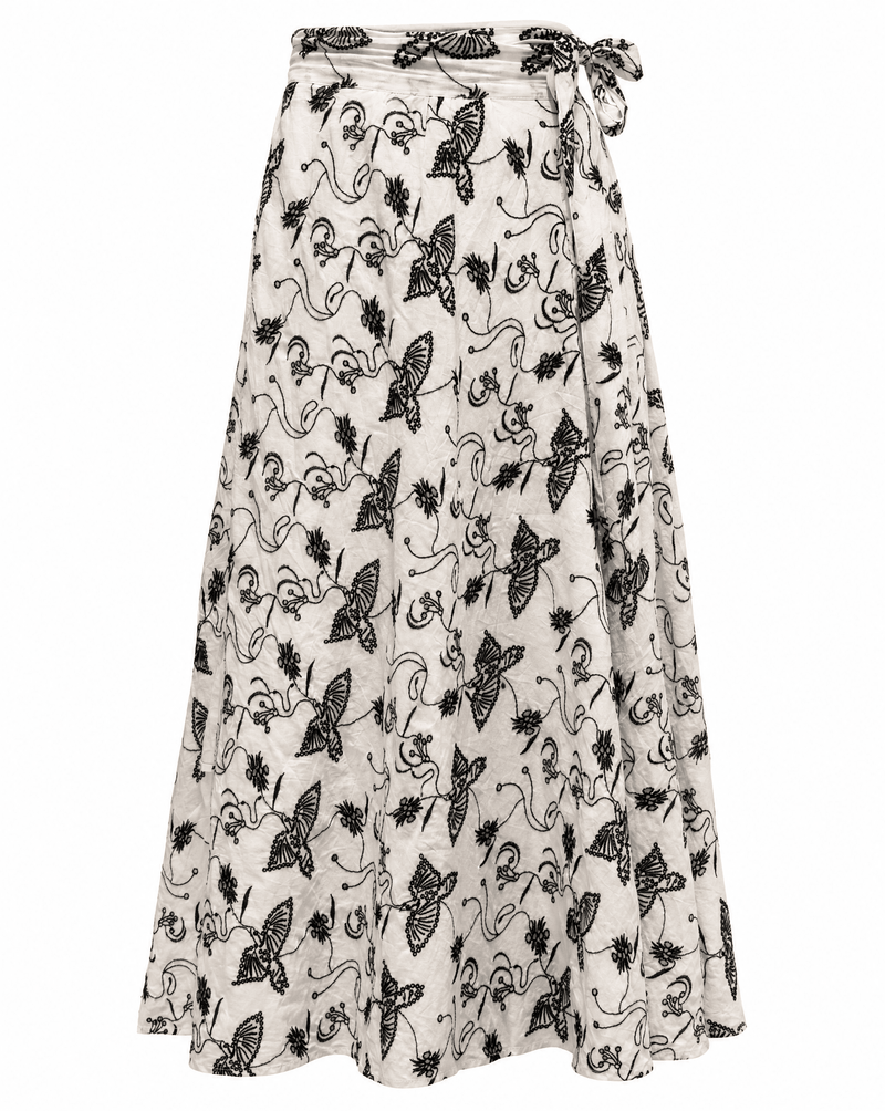Haze Wrap Skirt - Zandra Stone