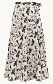Haze Wrap Skirt - Zandra Stone