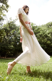 Haze Wrap Skirt - Silver - Zandra Stone