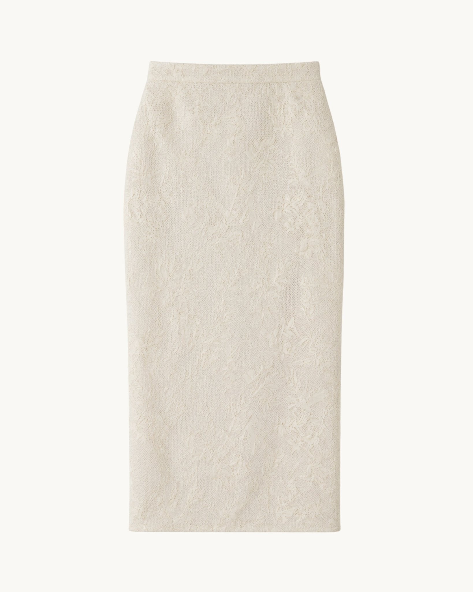 Jones Slip Skirt - Cotton Lace - Zandra Stone