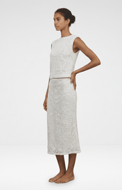 Jones Slip Skirt - Cotton Lace - Zandra Stone