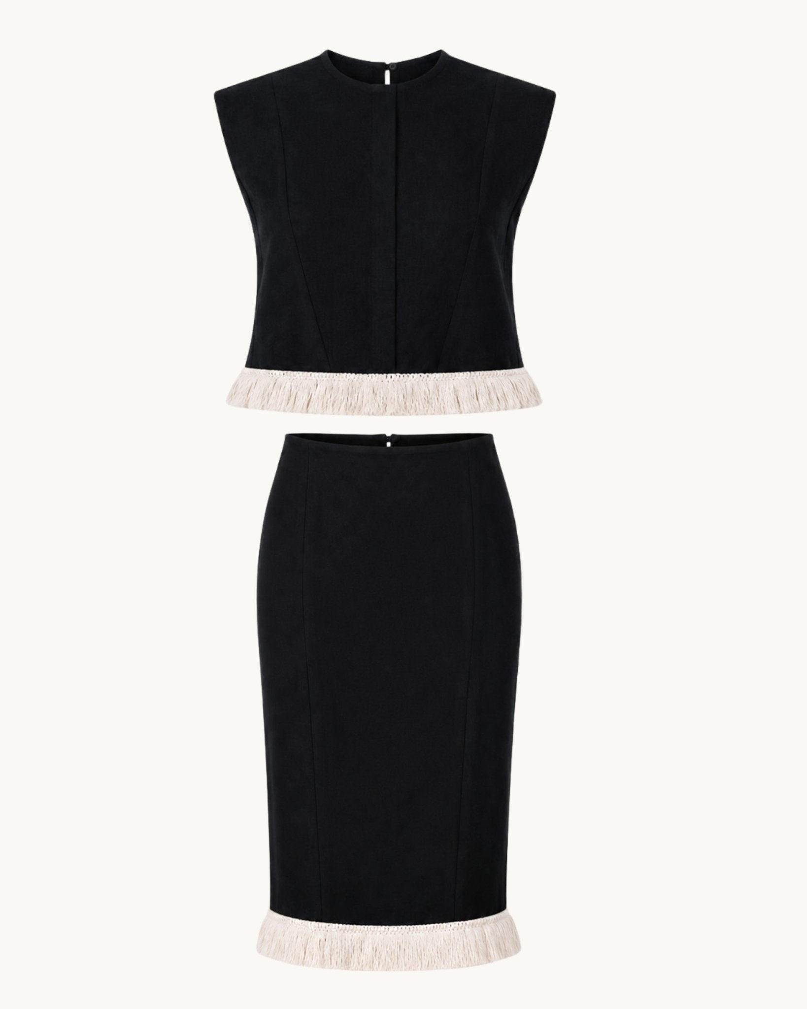 Jones Slip Skirt - Fringe - Zandra Stone