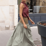 Jude Block Maxi Skirt - Zandra Stone