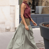 Jude Block Maxi Skirt - Zandra Stone
