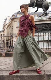 Jude Block Maxi Skirt - Zandra Stone