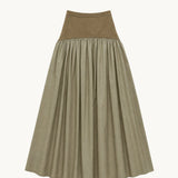Jude Block Maxi Skirt - Zandra Stone