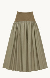 Jude Block Maxi Skirt - Zandra Stone