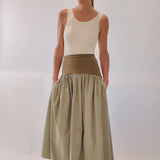 Jude Block Maxi Skirt - Zandra Stone
