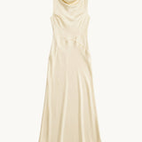 Kelsey Cowl Neck Maxi Dress - Zandra Stone
