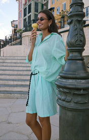 Lane Bermuda Short - Mint - Zandra Stone