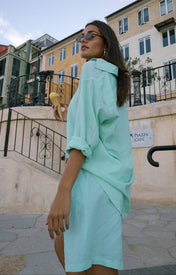 Lane Bermuda Short - Mint - Zandra Stone