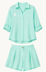 Lane Bermuda Short - Mint - Zandra Stone