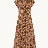 Lindsay Maxi Dress with Belt - Zandra Stone
