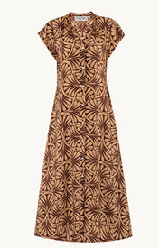 Lindsay Maxi Dress with Belt - Zandra Stone