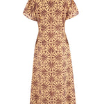 Lindsay Maxi Dress with Belt - Zandra Stone