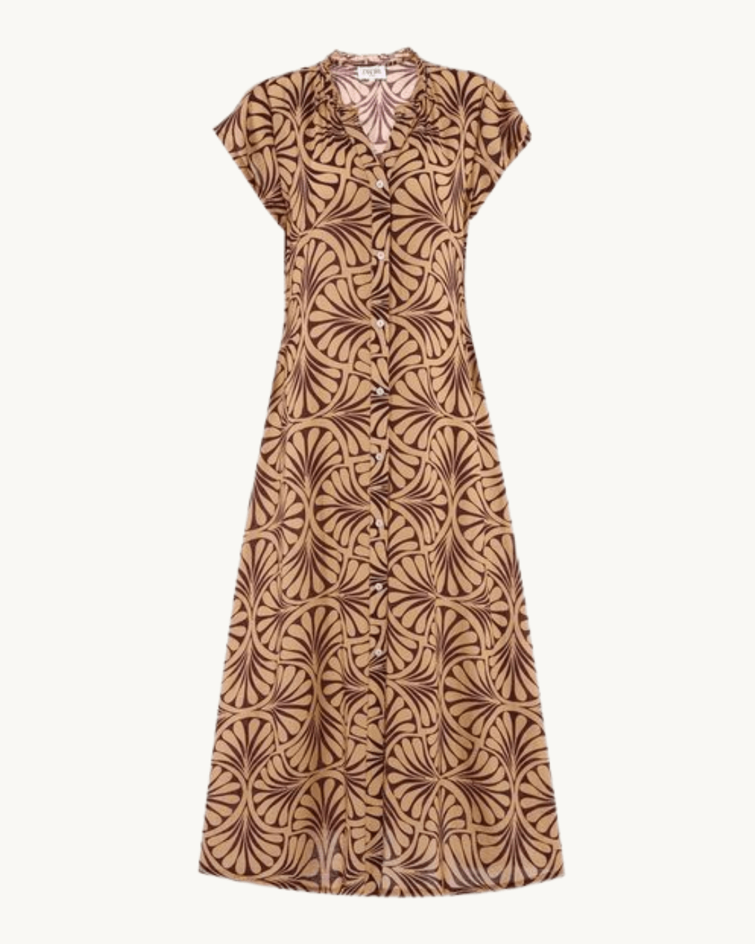 Lindsay Maxi Dress with Belt - Zandra Stone