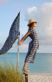 Lindsay with Belt Maxi Dress - Zandra Stone