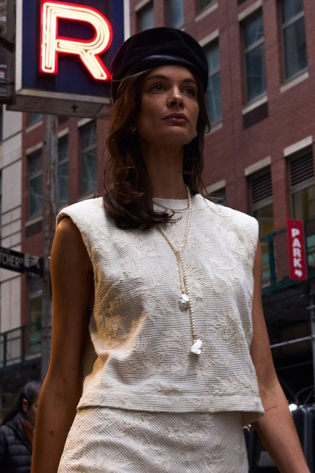 Lou Top - Cotton Lace - Zandra Stone