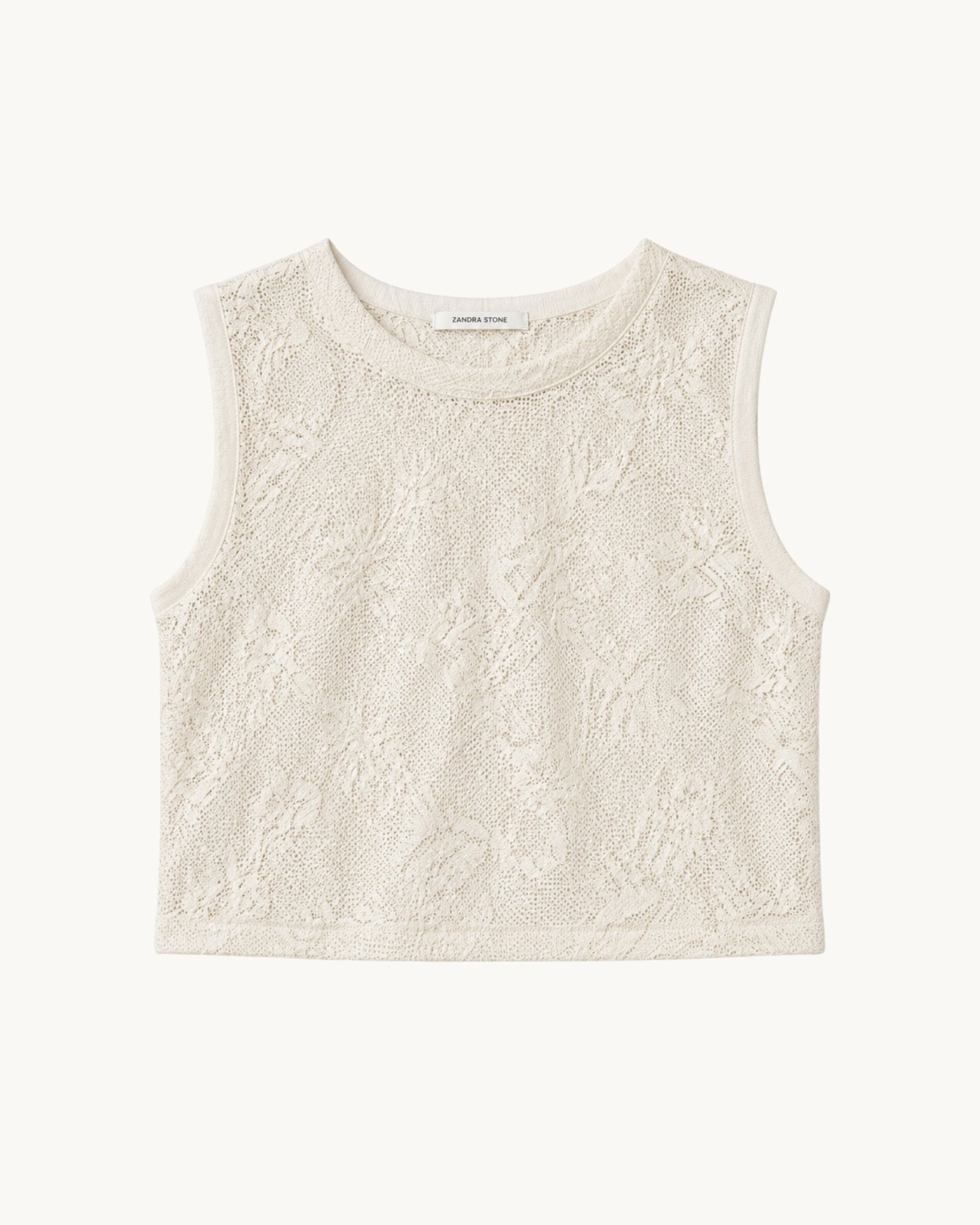 Lou Top - Cotton Lace - Zandra Stone