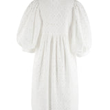 Lulu Cotton Broderie Dress - Zandra Stone