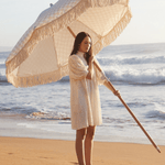 Lulu Cotton Broderie Dress - Zandra Stone