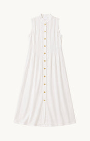 Mari Pleated fronted dress - Zandra Stone