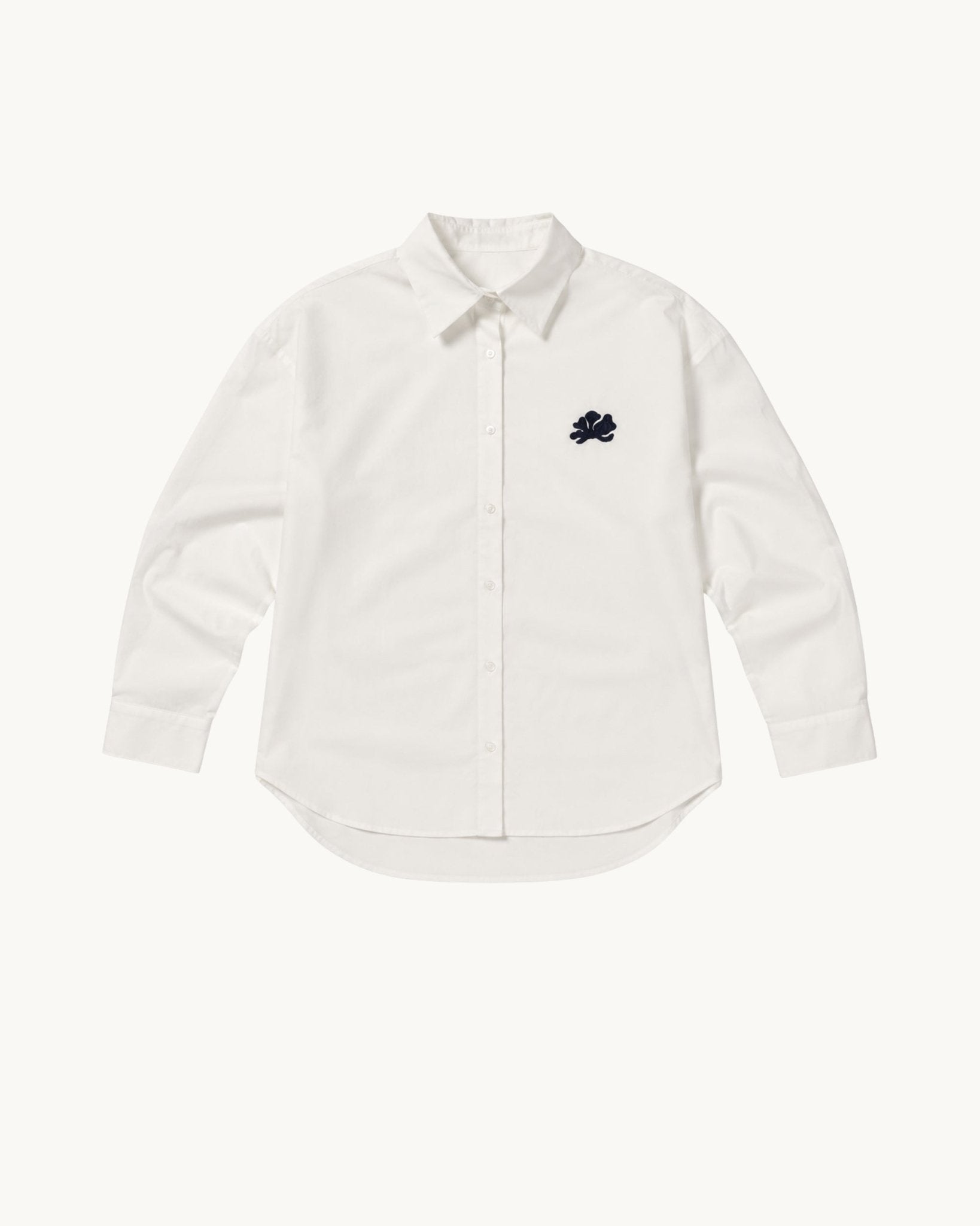 Milla Cotton Long Sleeve Button Down Shirt for Women - Zandra Stone