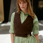 Milla Long Sleeve Button Down Shirt - Mint - Zandra Stone