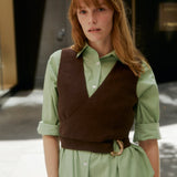 Milla Long Sleeve Button Down Shirt - Mint - Zandra Stone
